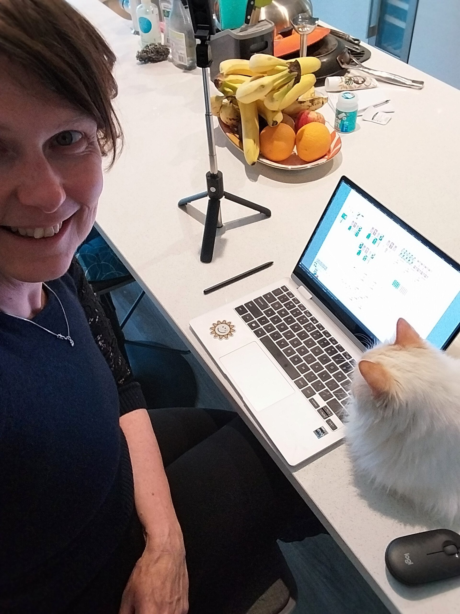 Brenda Works with cats